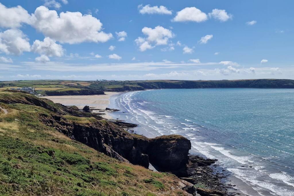 Sea View Luxury 5 Star Cottage Near Milford Marina Milford Haven Luaran gambar